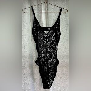Black Lace Bodysuit L/XL